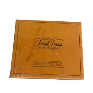 1984 Trivial Pursuit Genus II 2 Edition Subsidiary Card Set Pre Owned